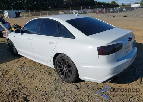 2016 Audi A6 3.0T Premium Plus z USA, uszkodzony, nr VIN WAUFGAFC2GN189967